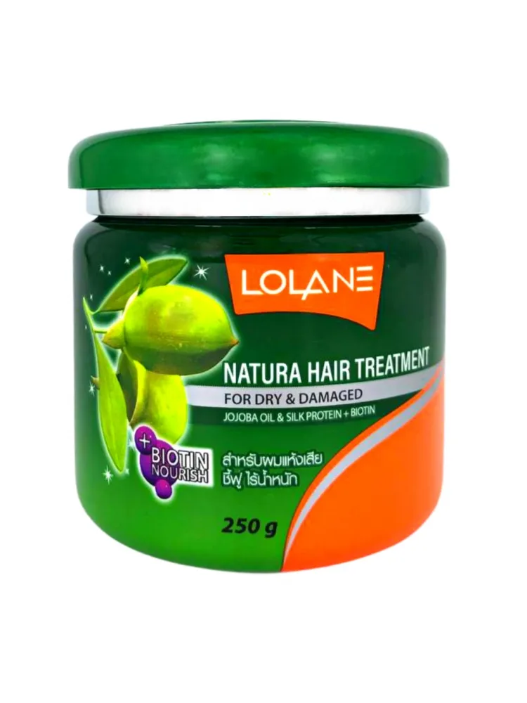 LOLANE Маска для сухих и поврежденных волос МАСЛО ЖОЖОБА И ПРОТЕИНЫ ШЕЛКА