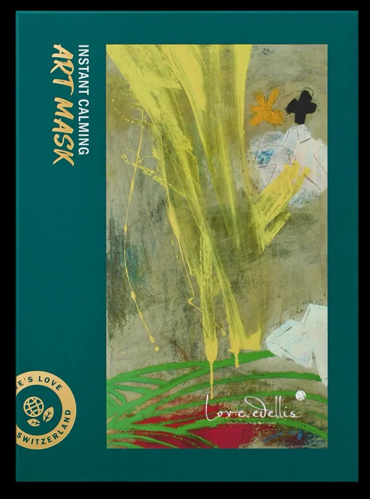 LOVE.EDELLIS Маска для лица тканевая УСПОКАИВАЮЩАЯ Instant Calming Art Mask, 6 шт*25 гр