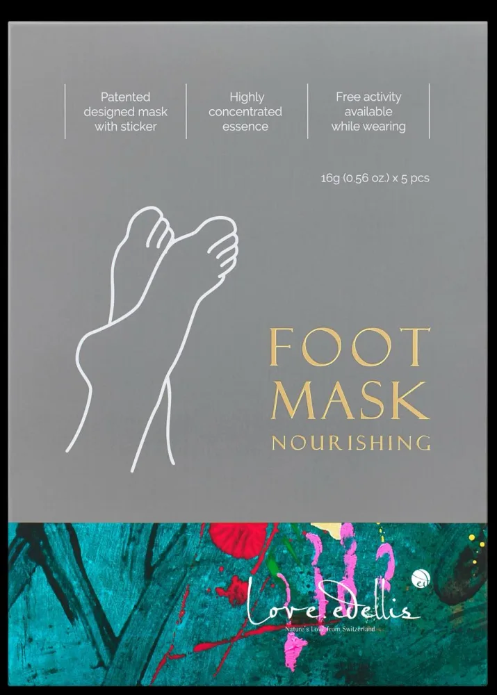 LOVE.EDELLIS НАБОР Пилинг-носочки для ног ОБНОВЛЯЮЩИЕ Foot Peeling Mask, 3 шт*16 гр