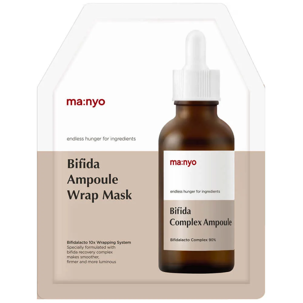 Manyo Гидрогелевая маска с бифидобактериями Manyo Bifida Ampoule Wrap Mask