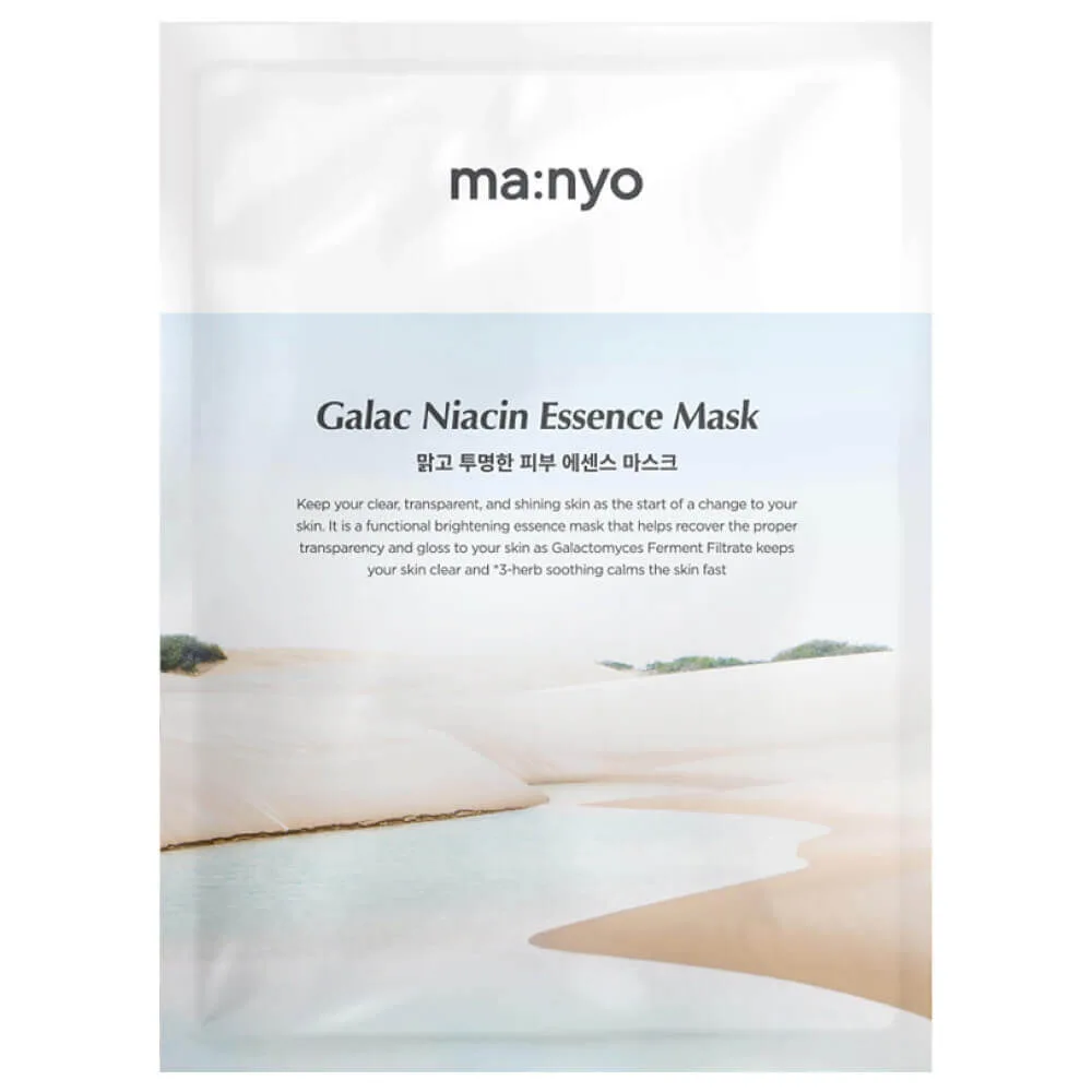 Manyo Осветляющая маска с ниацинамидом Manyo Galac Niacin Essence Mask