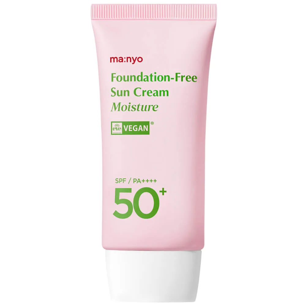 Manyo Увлажняющий солнцезащитный крем с тоном Manyo Foundation-Free Sun Cream Moisture SPF50+ PA++++