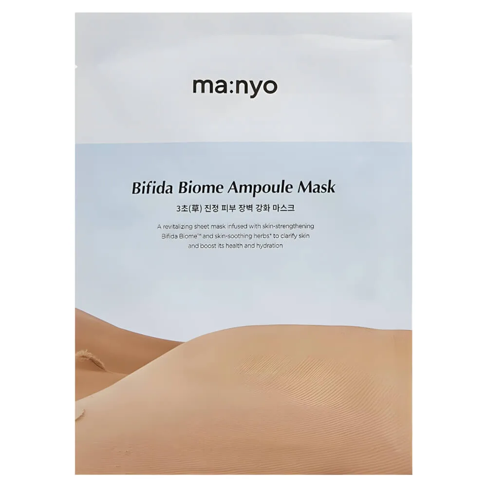 Manyo Восстанавливающая маска с лизатом бифидобактерий Manyo Bifida Biome Ampoule Mask