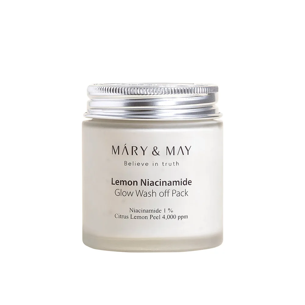 MARY&MAY Маска глиняная для лица ОСВЕТЛЯЮЩАЯ ЛИМОН/НИАЦИНАМИД Lemon Niacinamide Glow Wash off Pack
