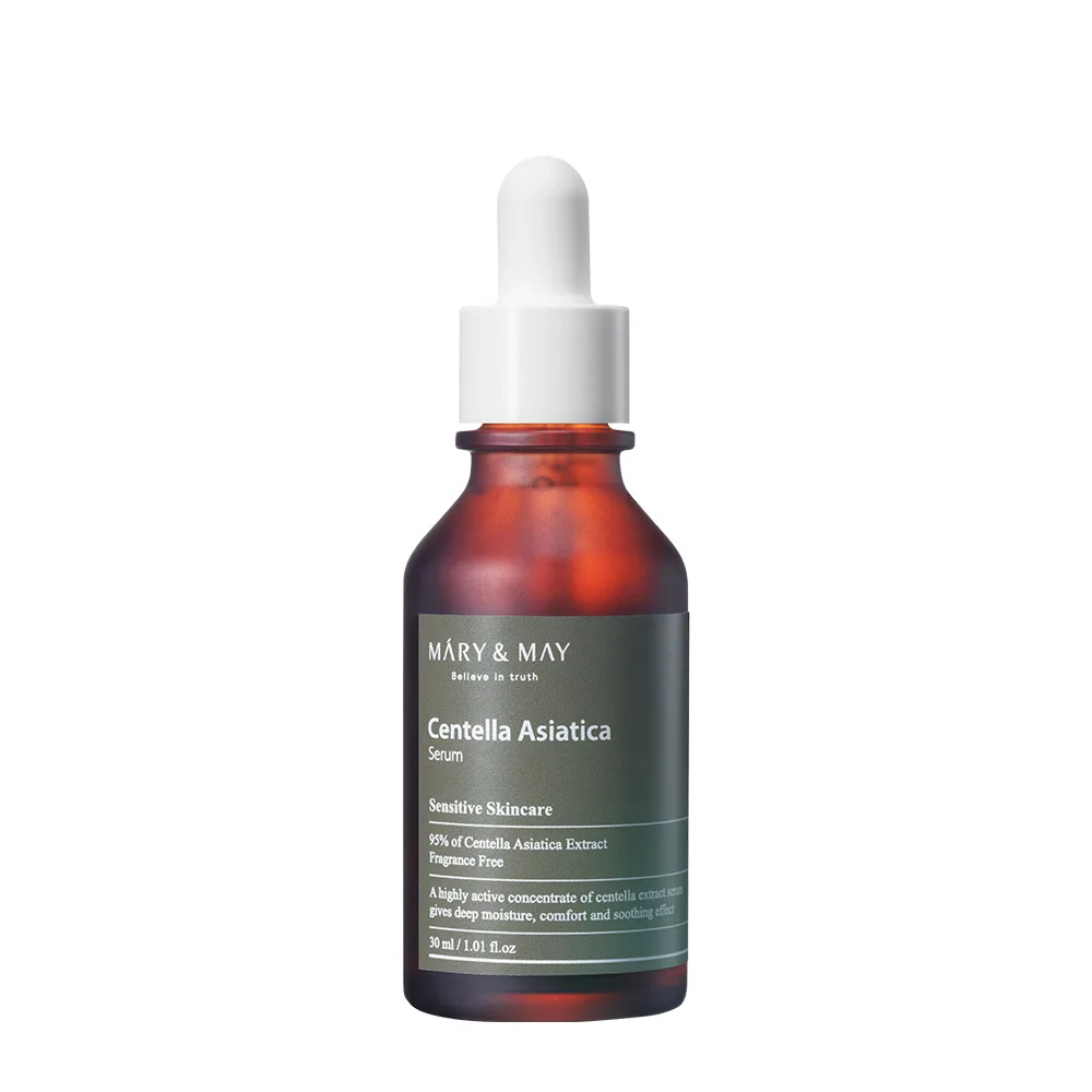 MARY&MAY Сыворотка для лица УСПОКАИВАЮЩАЯ ЦЕНТЕЛЛА Centella Asiatica Serum