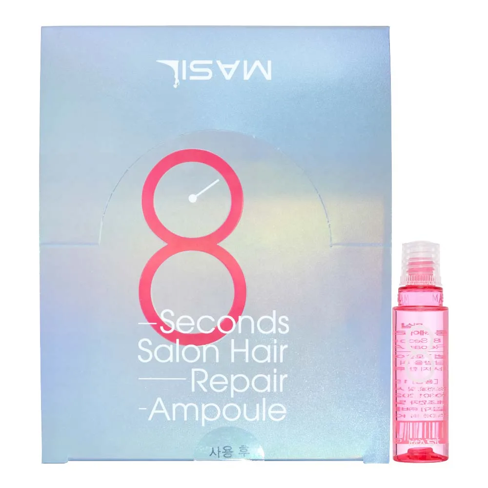 MASIL Маска-филлер для поврежденных волос ПРОТЕИНОВАЯ Masil 8 Seconds Salon Hair Repair Ampoule, 15 мл х 20 шт.