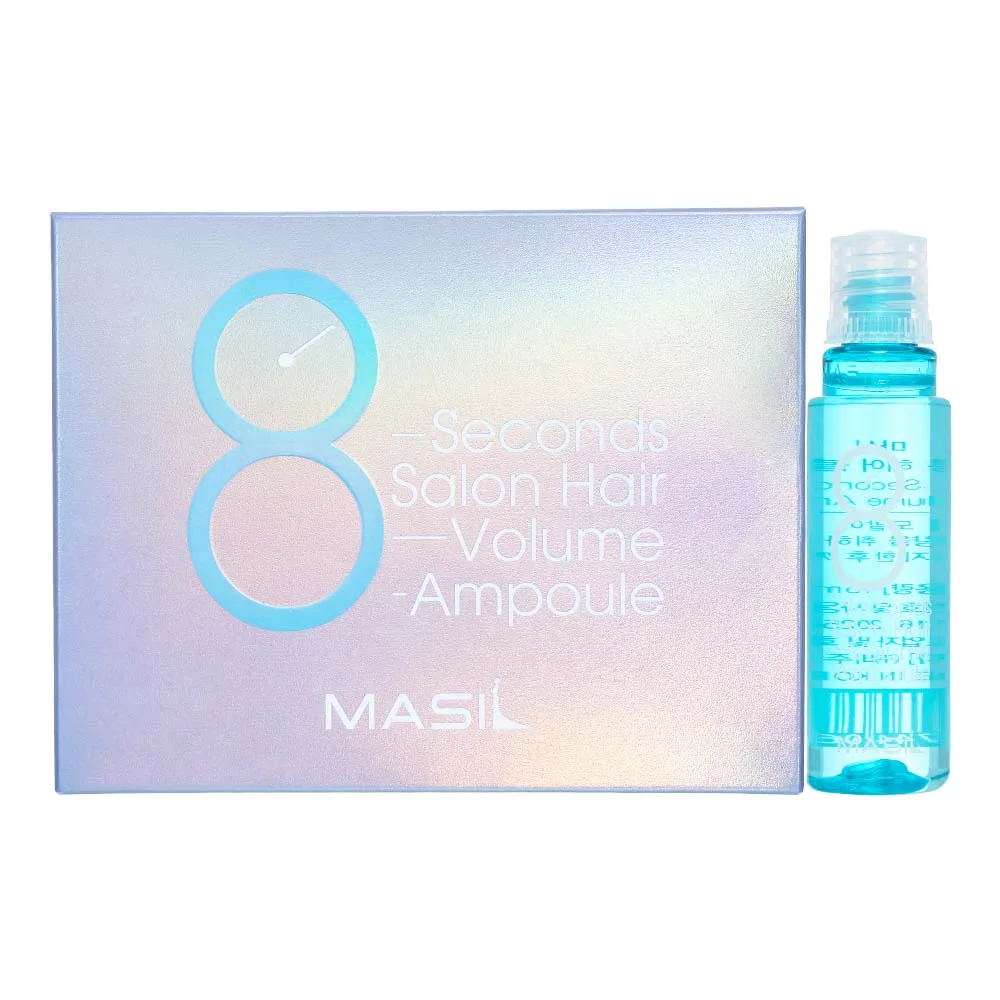 MASIL Маска-филлер для увеличения объема волос Masil 8 Seconds Salon Hair Volume Ampoule, 15 мл х 10 шт.
