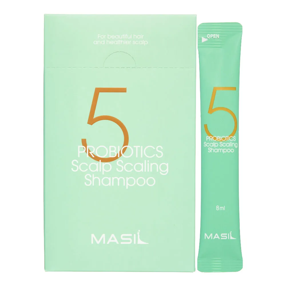 MASIL Шампунь для глубокого очищения кожи головы Masil 5 Probiotics Scalp Scaling Shampoo, 8 мл х 20 шт.