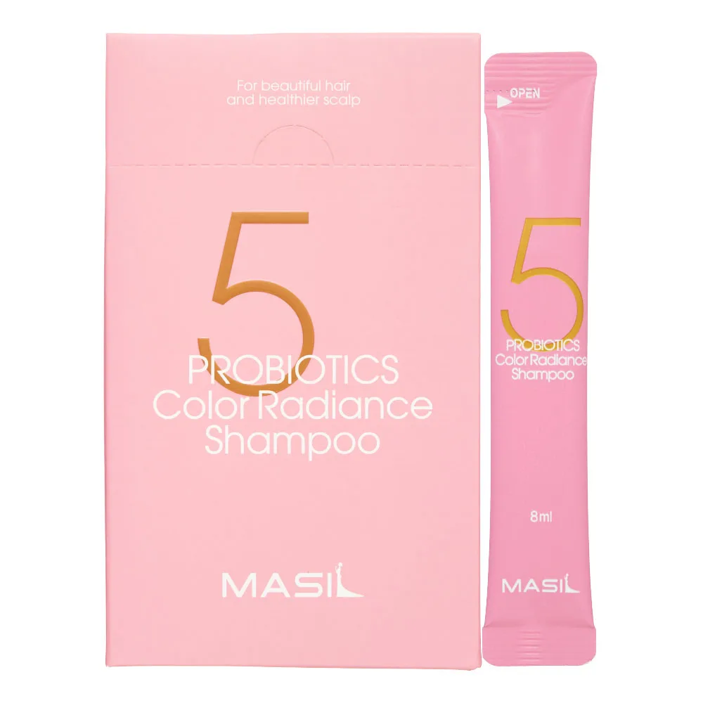 MASIL Шампунь для окрашенных волос с защитой цвета Masil 5 Probiotics Color Radiance Shampoo, 8 мл х 20 шт.