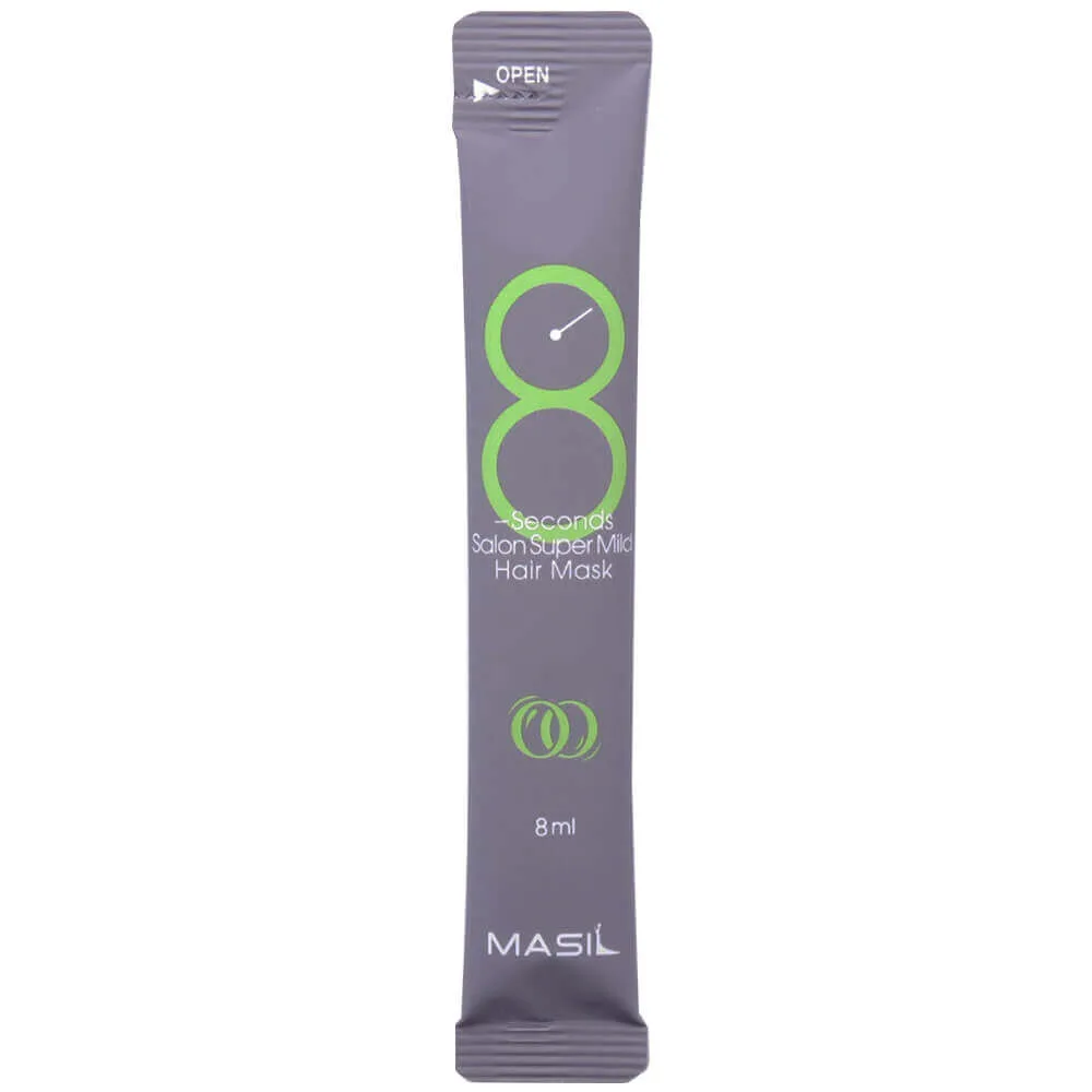 MASIL Восстанавливающая маска для ослабленных волос Masil 8 Seconds Salon Super Mild Hair Mask 8 мл