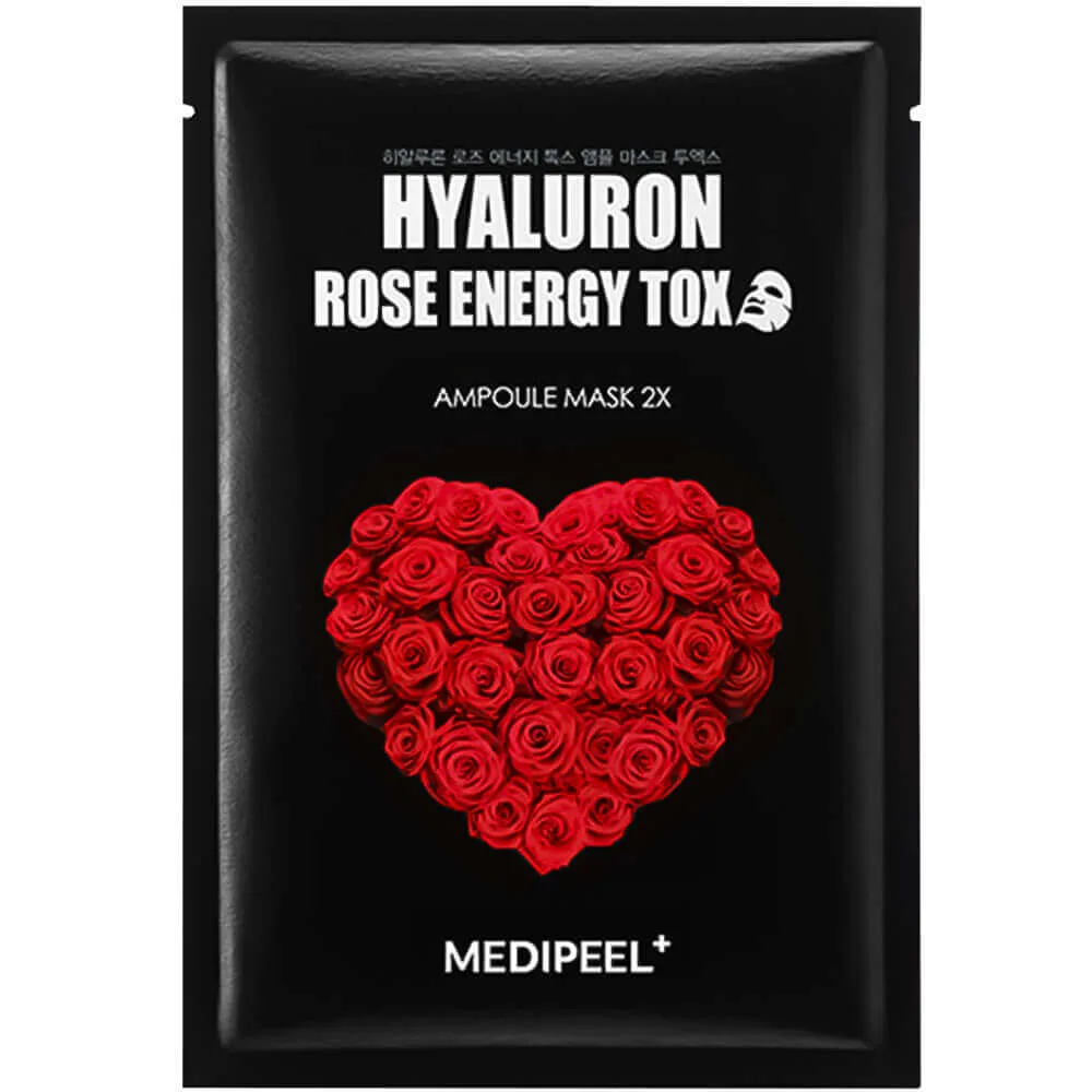 MEDIPEEL Ампульная омолаживающая маска с розой MEDIPEEL Hyaluron Rose Energy Tox