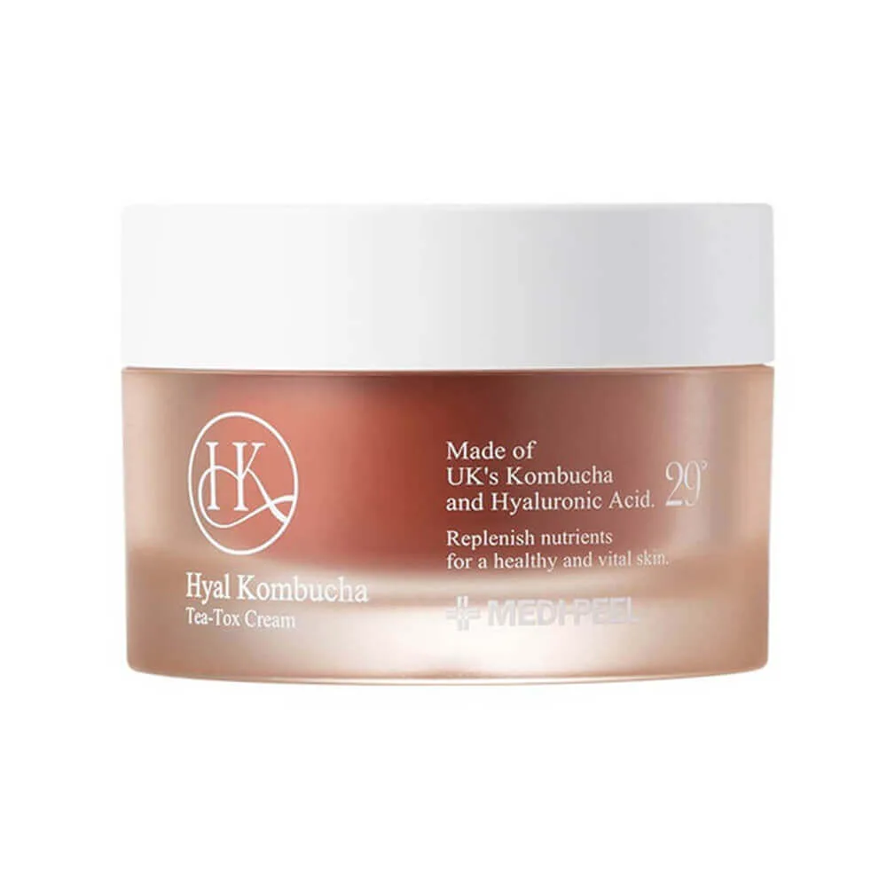 MEDIPEEL Двойной крем с комбучей и церамидами Medi-Peel Hyal Kombucha Tea-Tox Cream