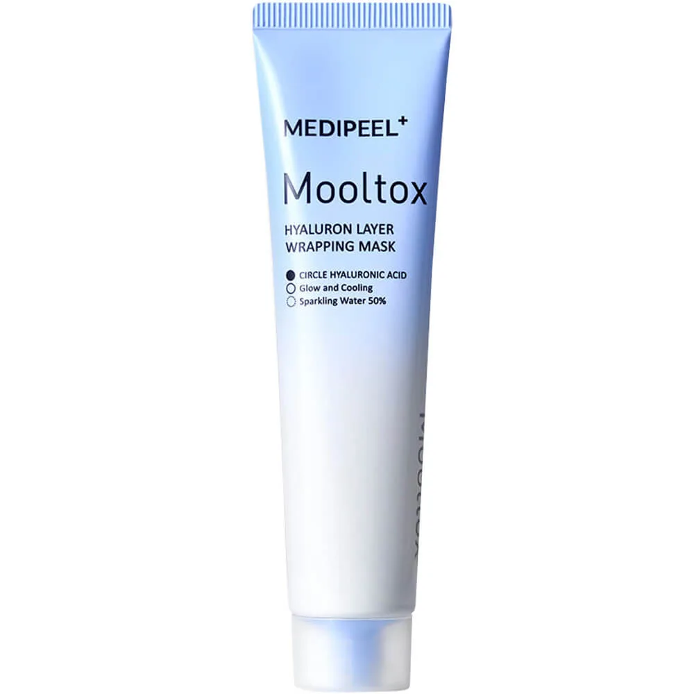 MEDIPEEL Охлаждающая маска-плёнка с эффектом лифтинга MEDIPEEL Mooltox Hyaluron Layer Wrapping Mask