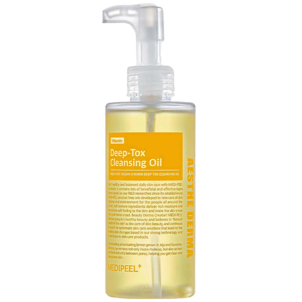 MEDIPEEL Витаминное гидрофильное масло с липосомами MEDIPEEL Vegan Vitamin Deep-Tox Cleansing Oil