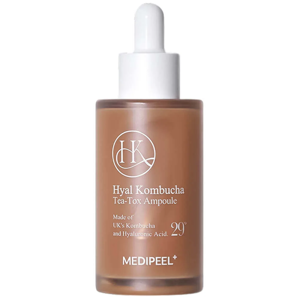 MEDIPEEL Восстанавливающая ампула с 70% комбучи и церамидами MEDIPEEL Hyal Kombucha Tea-Tox Ampoule