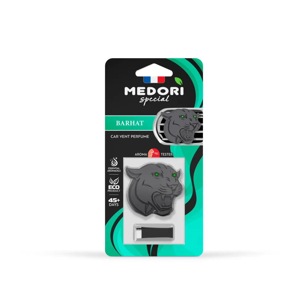 MEDORI Ароматизатор для автомобиля BARHAT меловой на дефлекторе