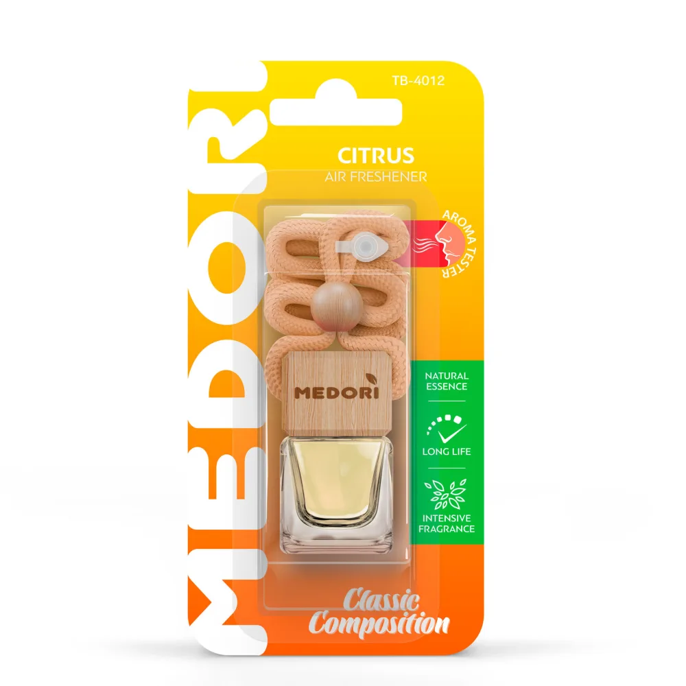 MEDORI Ароматизатор для автомобиля CITRUS подвесной
