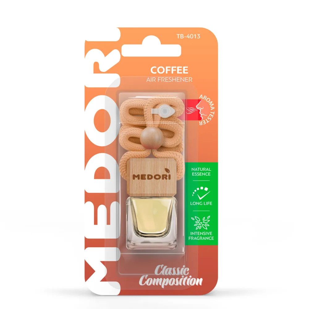 MEDORI Ароматизатор для автомобиля COFFEE подвесной