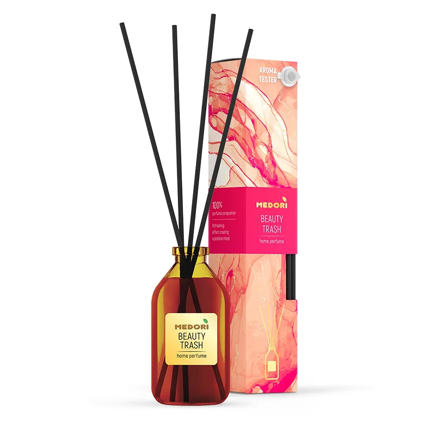 MEDORI Диффузор для дома BEAUTY TRASH с фибровыми палочками