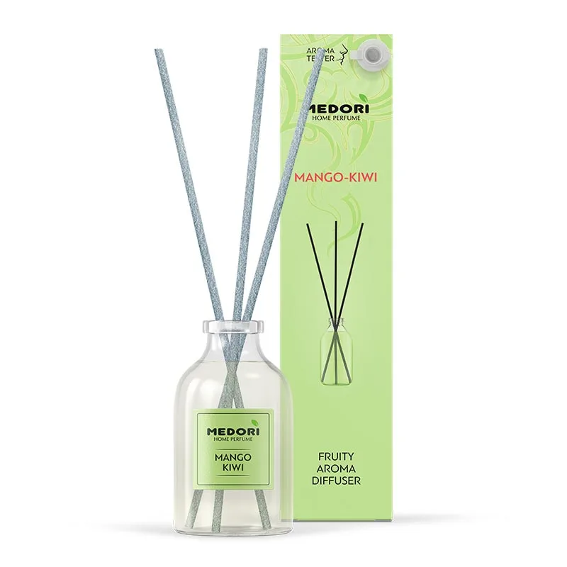 MEDORI Диффузор для дома MANGO KIWI с фибровыми палочками
