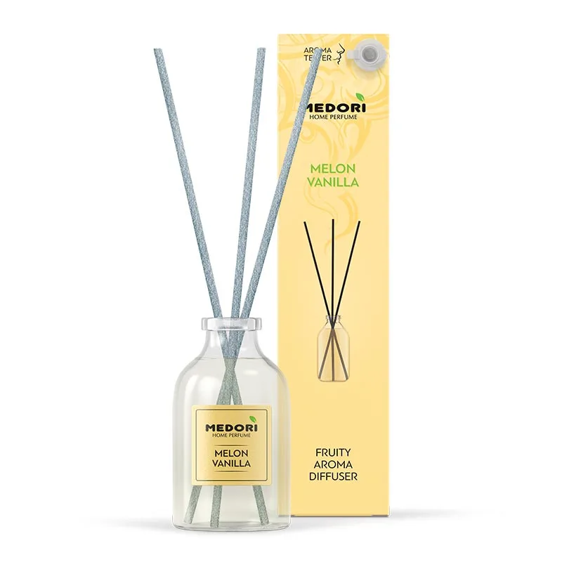 MEDORI Диффузор для дома MELON VANILLA с фибровыми палочками