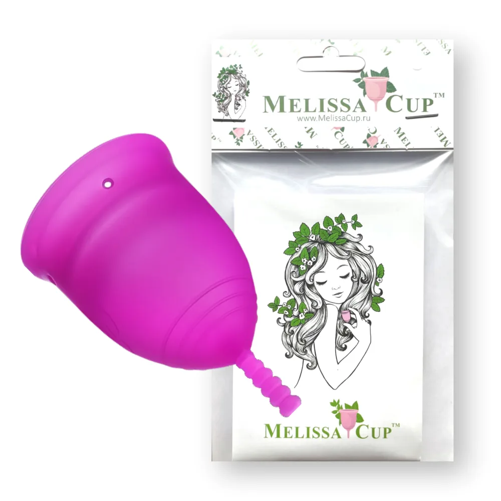 MELISSACUP Менструальная чаша SIMPLY ЧЕРНИКА размер S