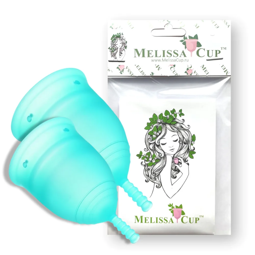 MELISSACUP НАБОР Менструальная чаша SIMPLY МЕЛИССА размер S+M