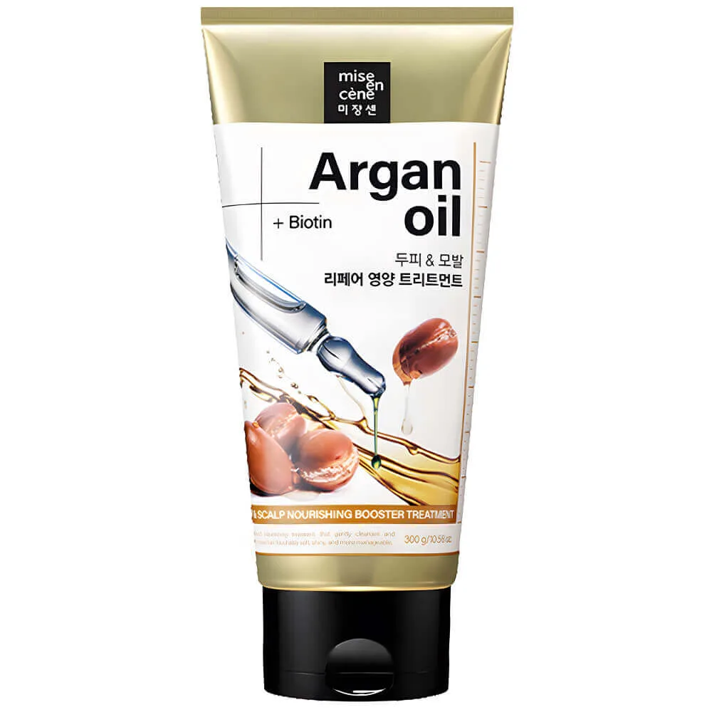 Mise en Scene Питательная маска для волос с арганой Mise En Scene Hair & Scalp Nourishing Booster Treatment