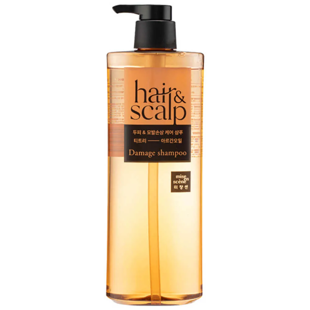 Mise en Scene Восстанавливающий шампунь для волос с маслом арганы Mise en Scene Hair&Scalp Damage Shampoo