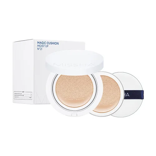 MISSHA Тональный кушон для лица УВЛАЖНЯЮЩИЙ Magic Cushion Moist Up ТОН 21