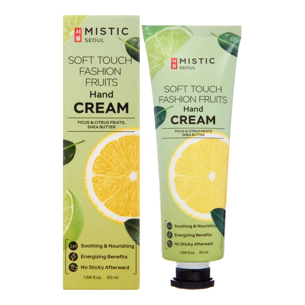 MISTIC Крем для рук питательный ФРУКТЫ Mistic Soft Touch Fashion Fruits Hand Cream