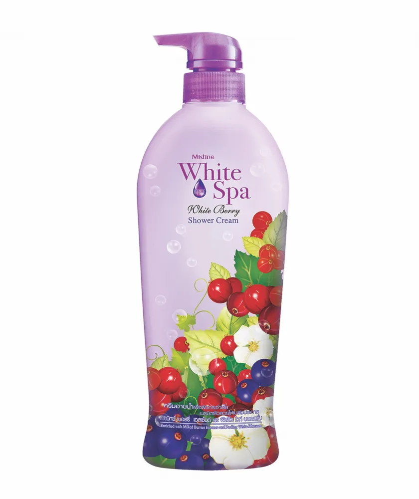 MISTINE Крем для душа Spa с ягодами White Spa White Berry Shower Cream
