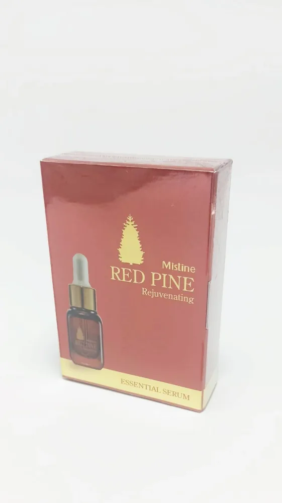 MISTINE Сыворотка для лица омолаживающая СОСНОВАЯ КОРА Red Pine Serum Rejuvenating Essential