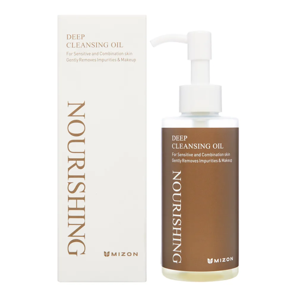 MIZON Гидрофильное масло для лица ПИТАТЕЛЬНОЕ Nourishing Deep Cleansing Oil