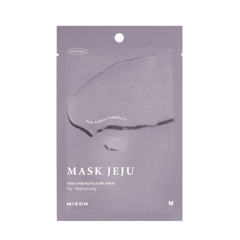 MIZON Маска для лица тканевая увлажняющая ЭКСТРАКТ ИНЖИРА Joyful Time Mask Jeju