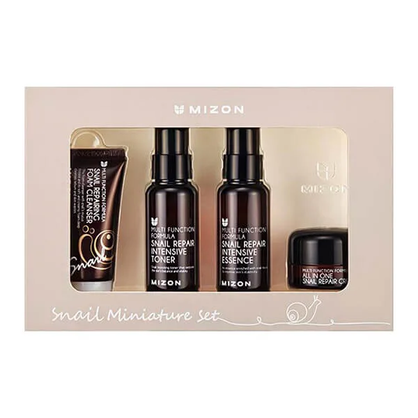 MIZON Набор миниатюр с муцином улитки Mizon Snail Miniature Set