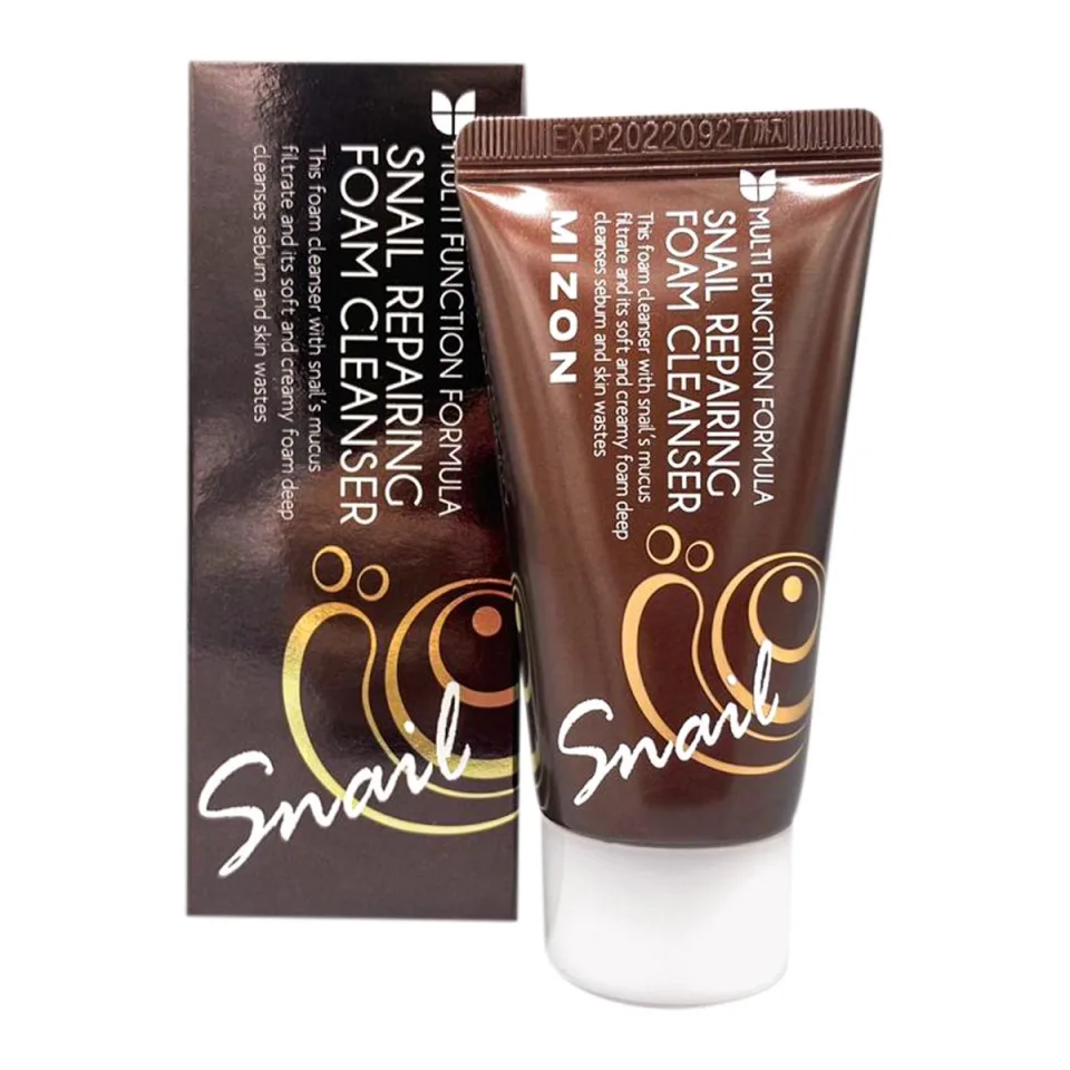 MIZON Пенка для умывания МУЦИН УЛИТКИ Snail Repairing Foam Cleanser Mini