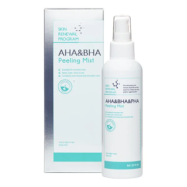 MIZON Пилинг-мист для лица КИСЛОТЫ AHA&BHA&PHA Peeling Mist