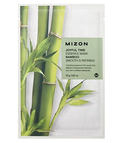 MIZON Тканевая маска для лица ЭКСТРАКТ БАМБУКА Joyful Time Essence Mask Bamboo