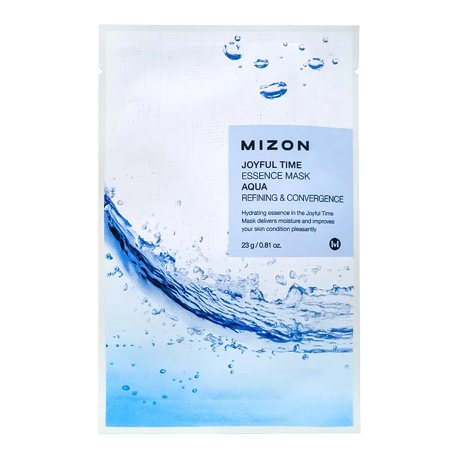 MIZON Тканевая маска для лица МОРСКАЯ ВОДА Joyful Time Essence Mask Aqua