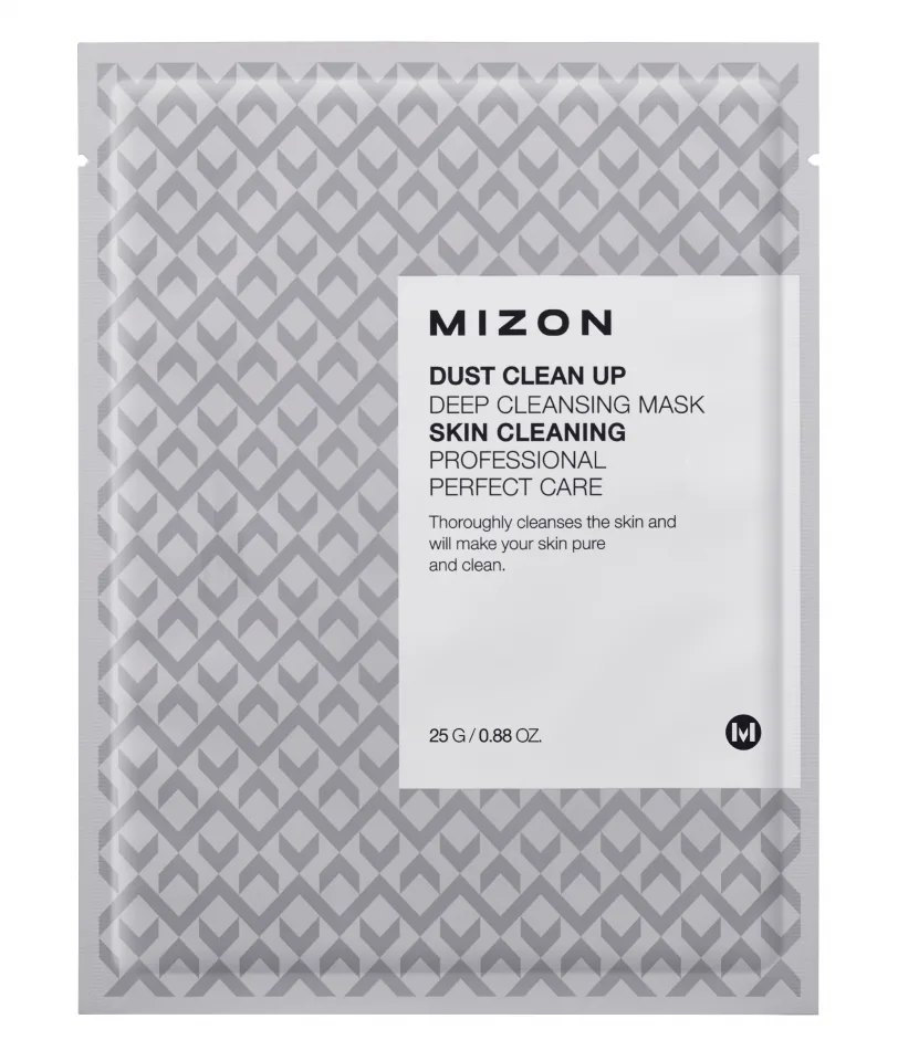 MIZON Тканевая маска для лица ОЧИЩАЮЩАЯ Dust Clean Up Deep Cleansing Mask
