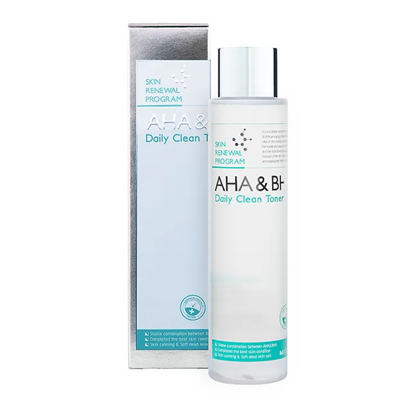 MIZON Тоник-пилинг с фруктовыми кислотами Mizon AHA & BHA Daily Clean Toner