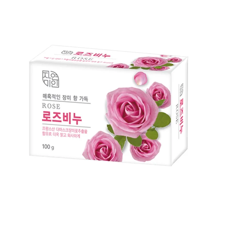 MUKUNGHWA Мыло для сияния кожи с дамасской розой Mukunghwa Rose Beauty Soap