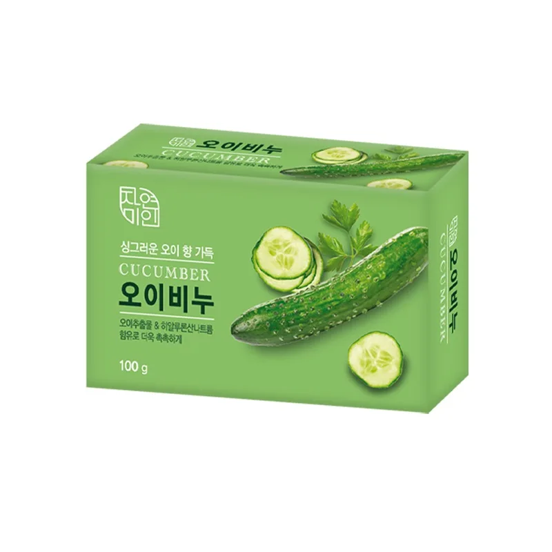MUKUNGHWA Огуречное мыло для умывания Mukunghwa Moisture Cucumber Soap