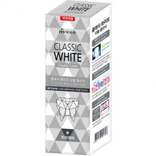 MUKUNGHWA Зубная паста ОТБЕЛИВАЮЩАЯ/ АРОМАТ МЯТЫ Classic White