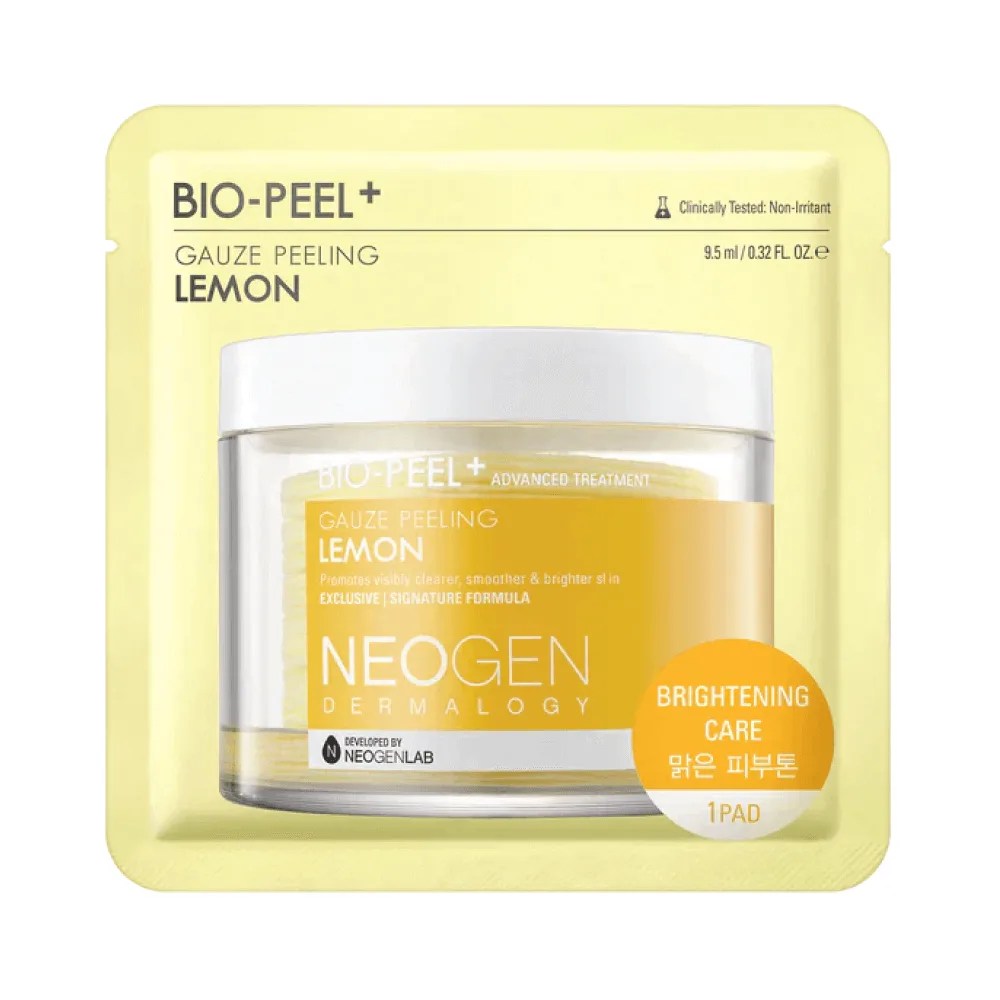 Neogen Пилинг-пэды с лимоном для сияния кожи Neogen Dermalogy Bio-Peel Gauze Peeling Lemon
