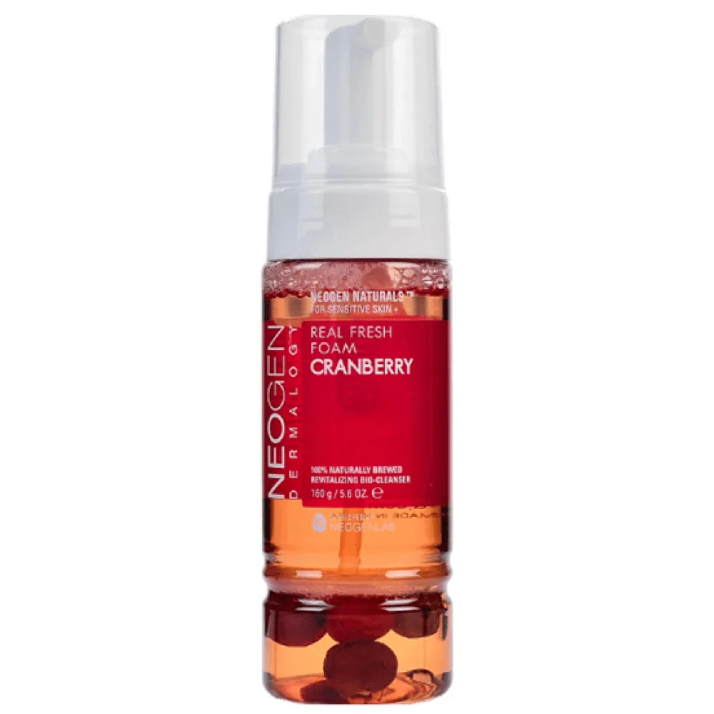 Neogen Витаминная пенка для умывания с ягодами клюквы Neogen Dermalogy Real Fresh Foam Cleanser Cranberry