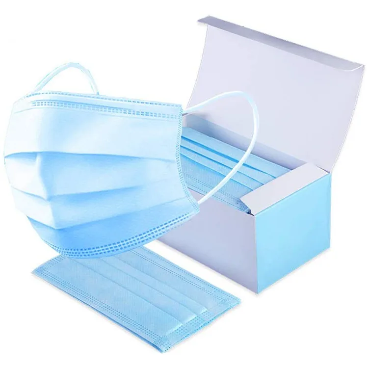 NO NAME Набор/Маска трёхслойная защитная DISPOSABLE PROTECTIVE MASK 17*5*9 см