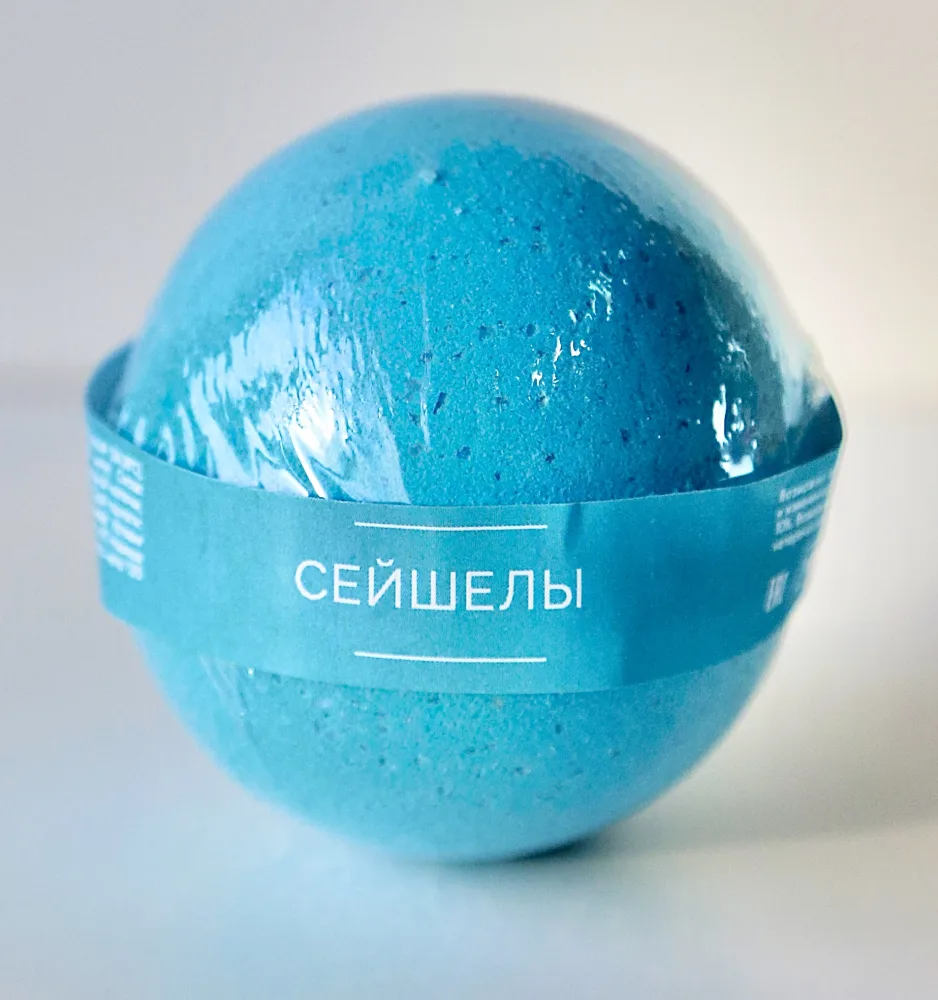 NOKAMI Бомбочка для ванн СЕЙШЕЛЫ шипящая
