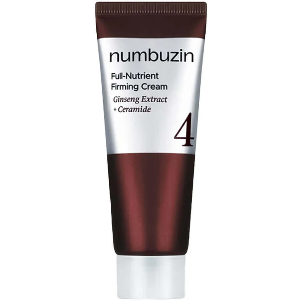 numbuzin Питательный крем с красным женьшенем для упругости кожи numbuzin No.4 Full-Nutrient Firming Cream